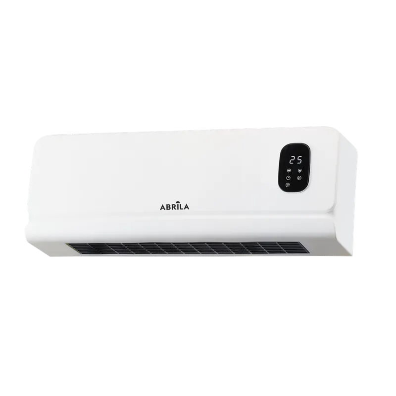 PTC de cerâmica dividida Taxus 2000w branco 2 potências display remoto temporizador seguro 16x45x12,2cm