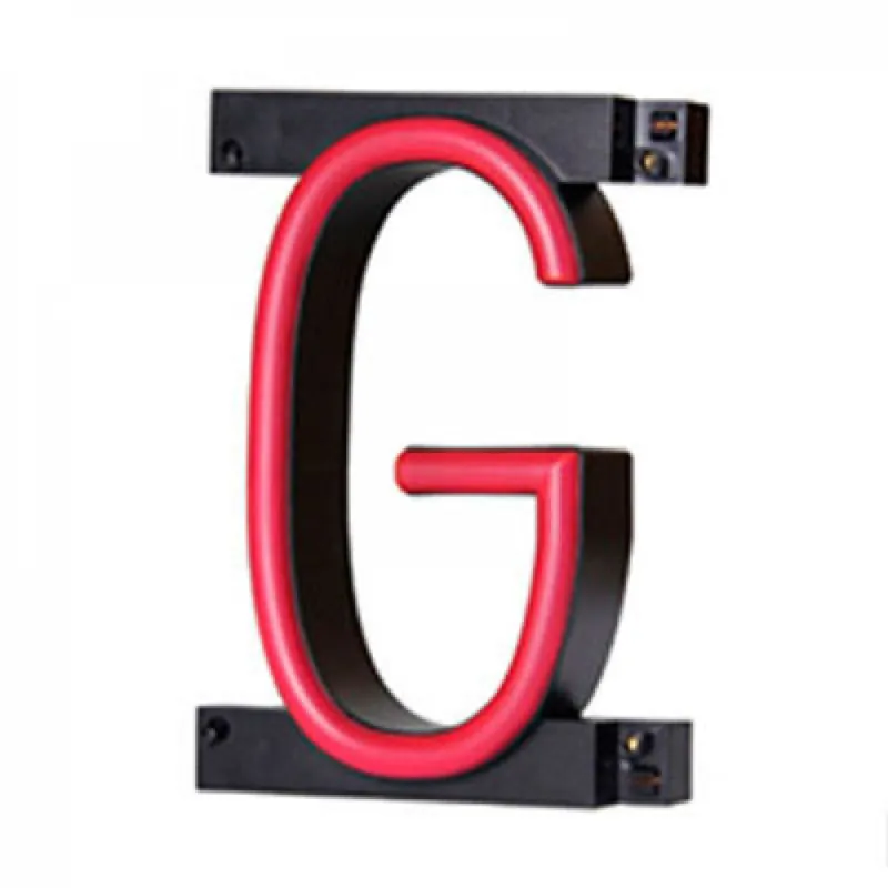 Letter LED Neon G Width 100Mm Height 161Mm Depth 38Mm