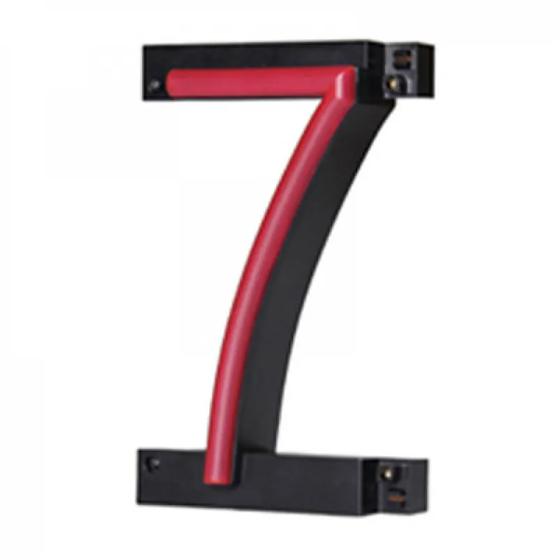 Number LED Neon 7 Width 87Mm Height 161Mm Depth 38Mm