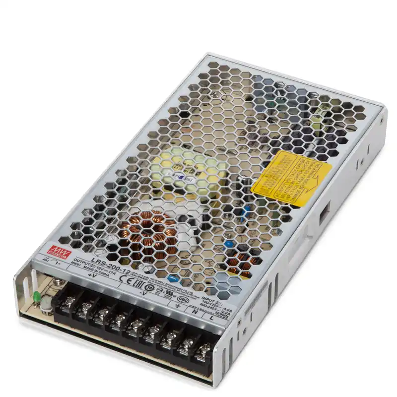 Transformer LED Meanwell 200W 230VAC/12VDC IP20