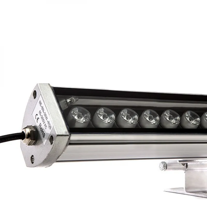 Arruela de parede LED 36W IP65 RGB Controle 40.000H [HO-BN-36W-RGB]