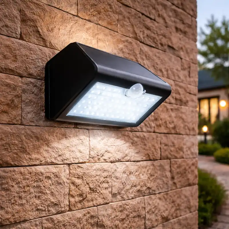 Aplique LED 6000ºK Sensor Solar IP65 40.000H [PL-626021-CW]
