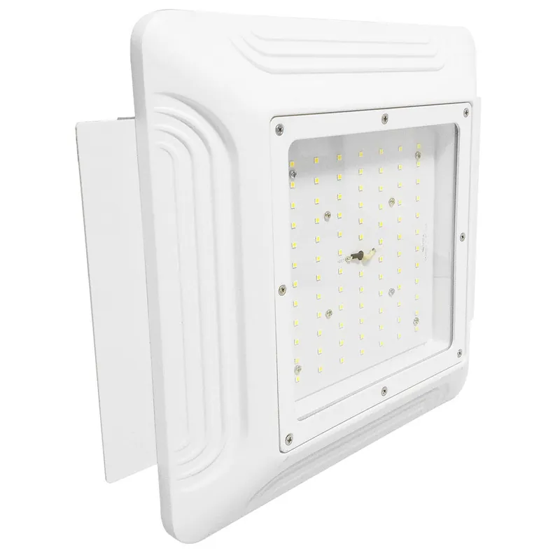 Apparecchio LED 100W 13.000Lm 6000ºK IP65 Stazioni di servizio da incasso PRO 40.000H [WR-CP100-E-CW]