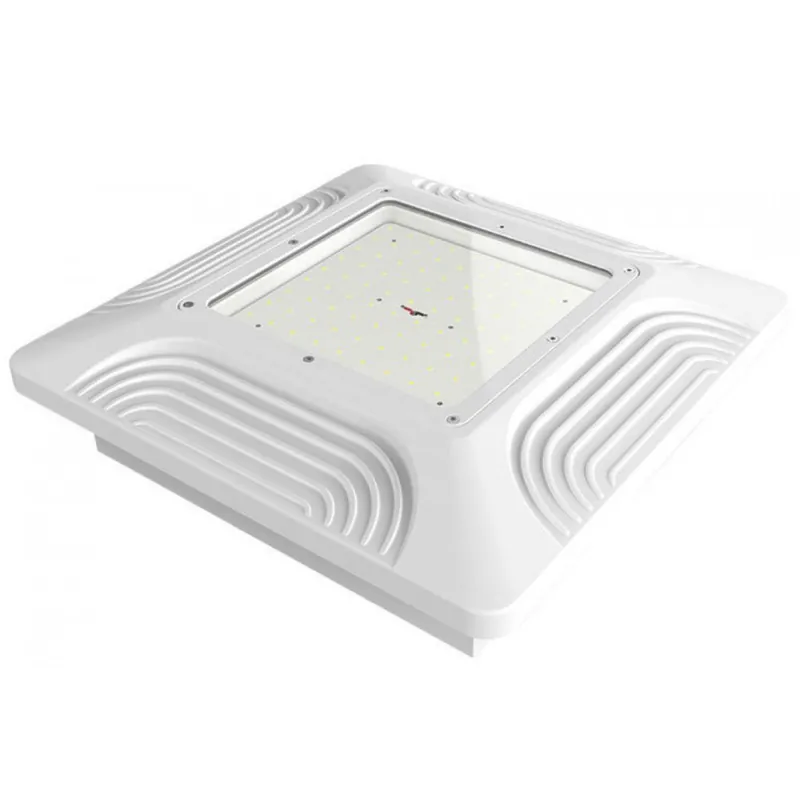 Apparecchio LED 50W 6.500Lm 6000ºK IP65 Stazioni di servizio da incasso PRO 40.000H [WR-CP050-E-CW]