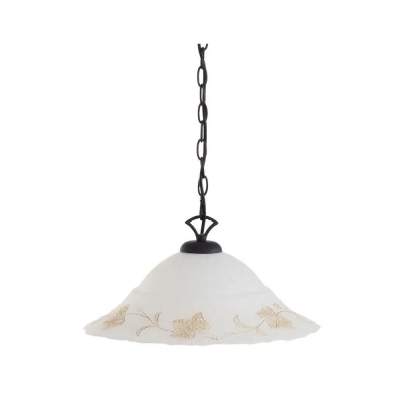 [I-L-21430] Lampada A Sospensione FOGLIA E27 1 Lampadina (Senza Lampadina)