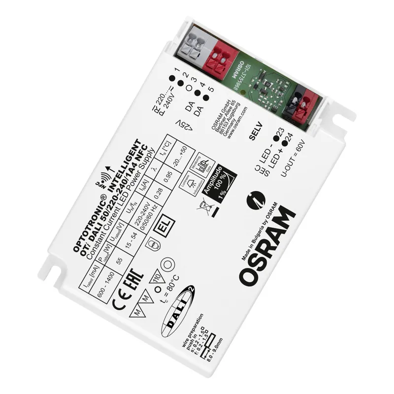 Osram OTI DALI LED Driver 50/220-240/1A4 NFC