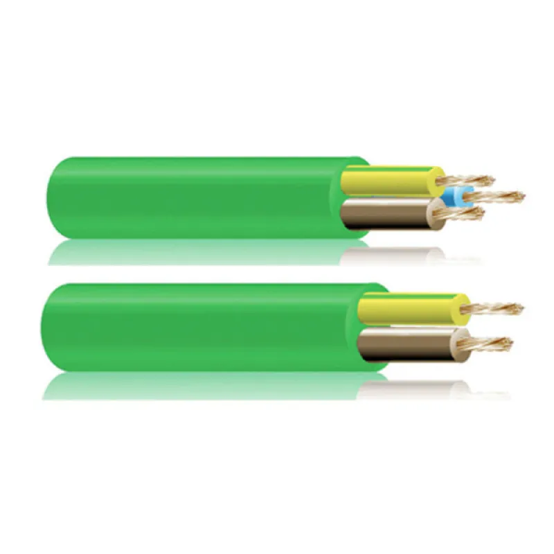Zelená bezhalogenová hadice 3x1mm na metr [E3-13910]