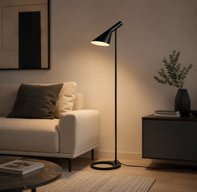 Designová stojací lampa "Aurora"