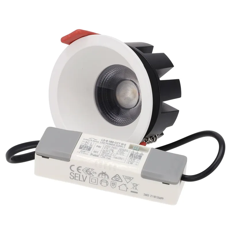 8W CCT LED bodové svítidlo OSRAM čip Ø výřezu 75mm