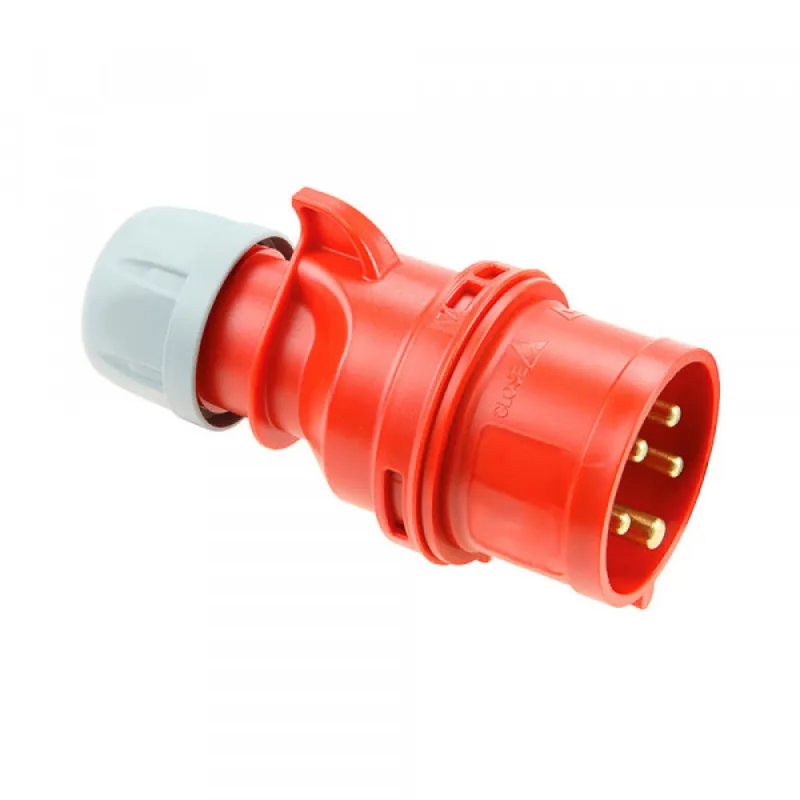 Wtyczka Cetac 3P NT, 16A 400V~. Jastrych IP44 902152A [E3-46023]