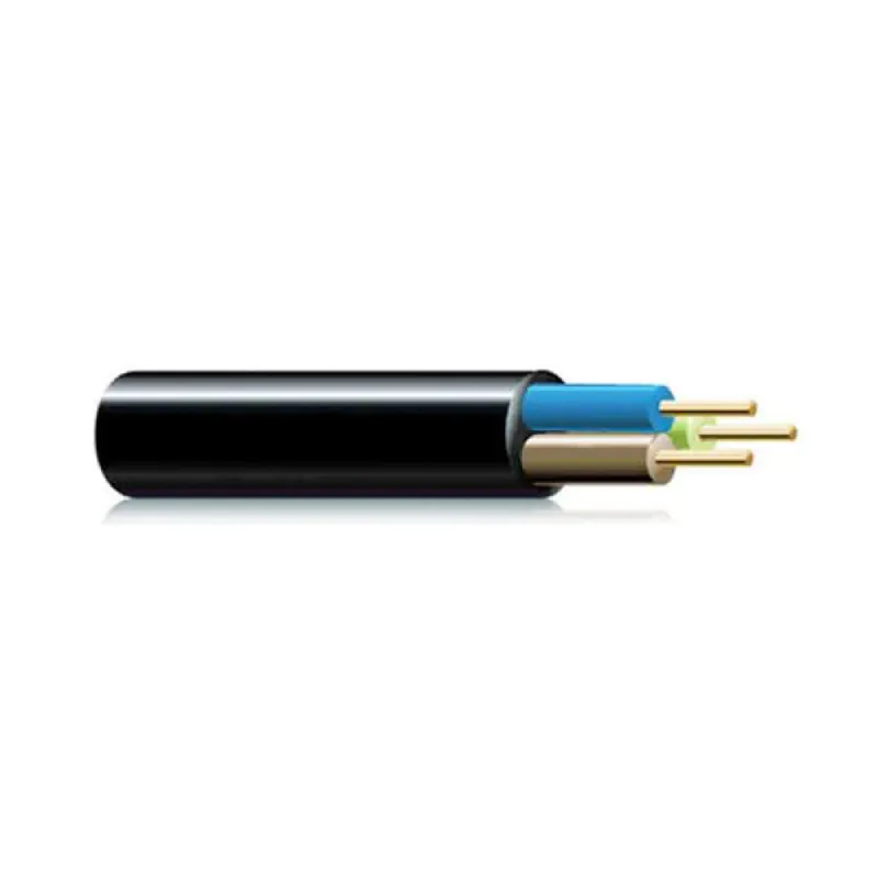 Wąż Akrylowy 2x1mm Czarny na Metr [E3-13202]