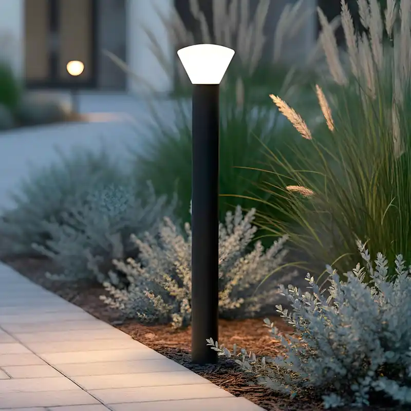 Zewnętrzna lampa sygnalizacyjna LED "Digos" 100 cm 5 W 220 V AC 3000°K Czarny