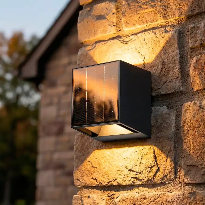 Panel słoneczny LED 1,5 W Bateria 3,7 V IP65 Kinkiet