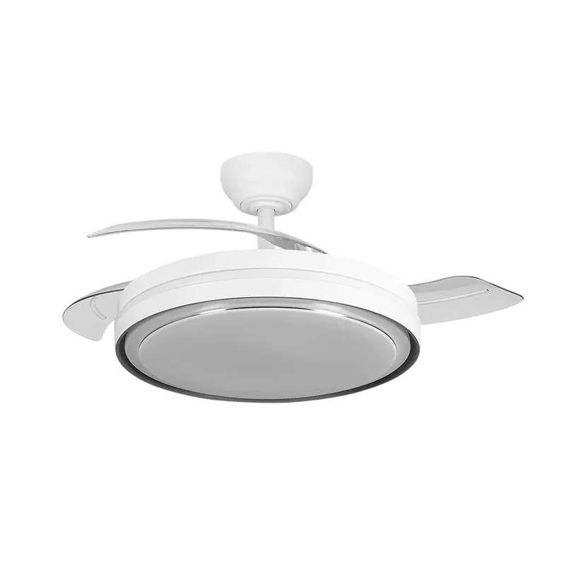 Wentylator DC Siux Funkcja Lato-Zima 60W Biały, 3 łopatki, 107°, 6980 lm, 3500-4000-6500K, pilot i timer