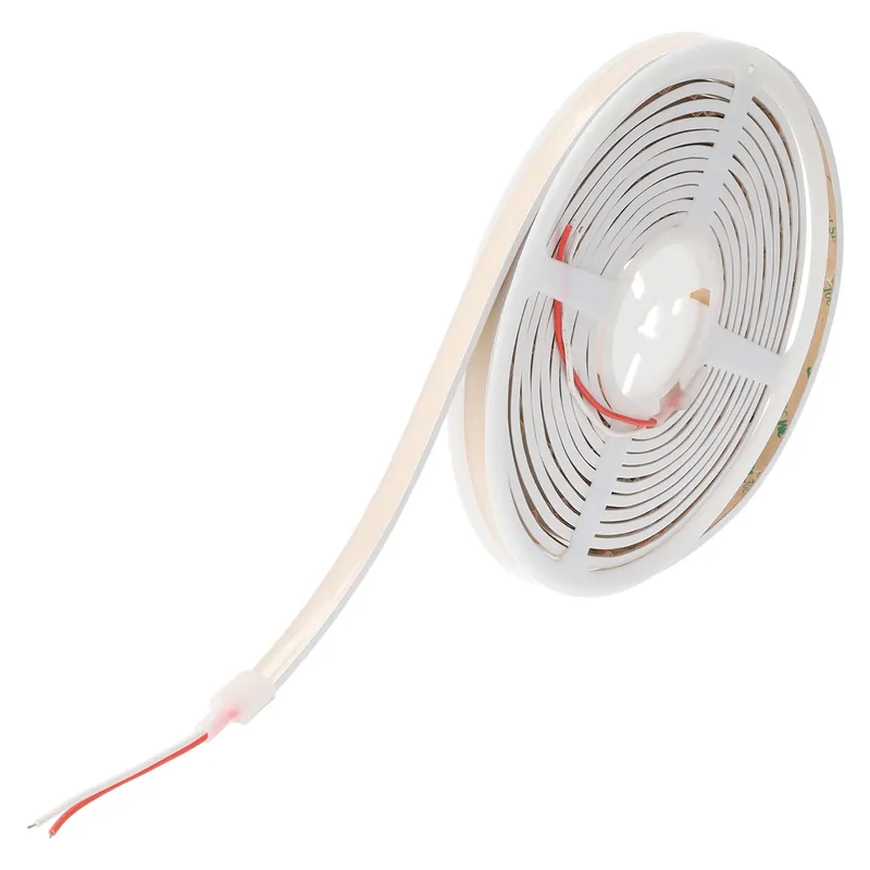 Elastyczna taśma LED, do cięcia, 12W/m, 24VDC, COB, 528 LED/m, 1400Lm/m, IP65, 6000K, 5 metrów