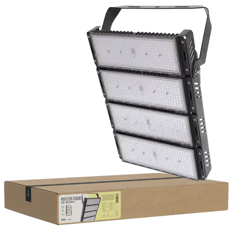 Reflektor LED 1000W Stadion 150000Lm Sterownik Meanwell 1-10V IP65 Philips 3030 100 000H