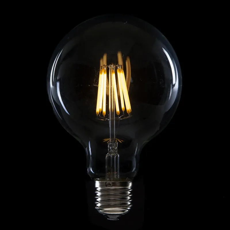 Żarówka LED E27 8W 576Lm 2000°K Filament G95 40 000H [HO-LF-G95-E27-8W-WW]