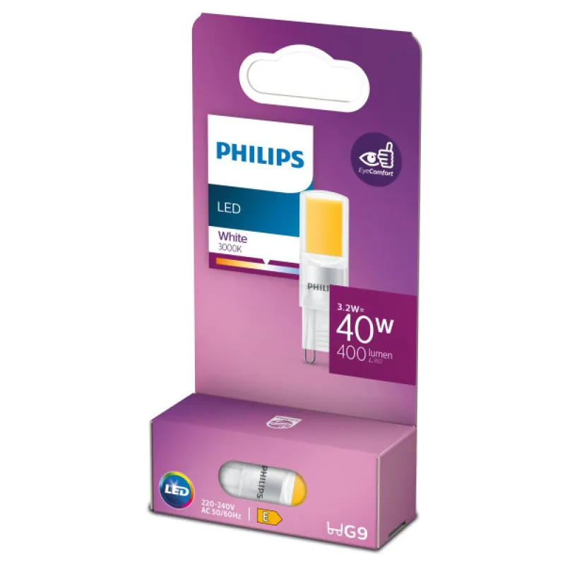 Żarówka LED Philips/Signify G9 G9 3,2 W 400 Lm 3000°K 15000 H [PH-8719514303775]