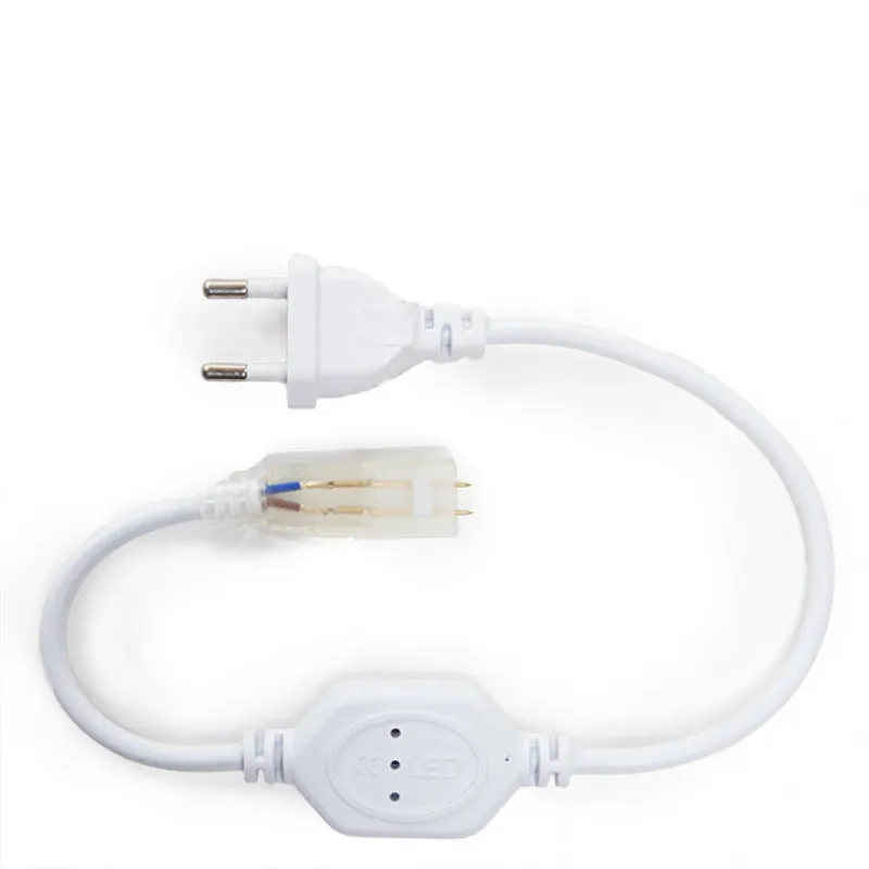 Złącze Wtykowe Pasek Ledowy SMD5050 220VAC IP65 [HO-ENCHUFE-IP65]