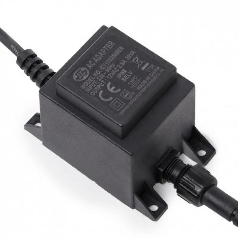 Transformator LED 30W 230VAC/24VAC Zanurzalny IP68
