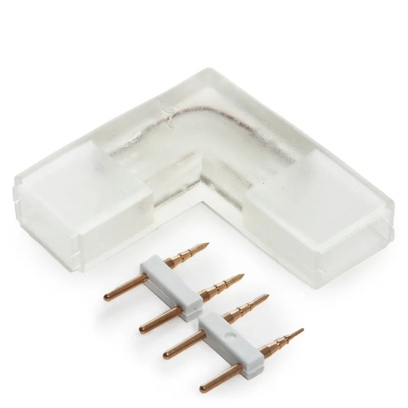 Złącze L Pasek Ledowy 220VAC SMD5050. [HO-L-230V-5050]