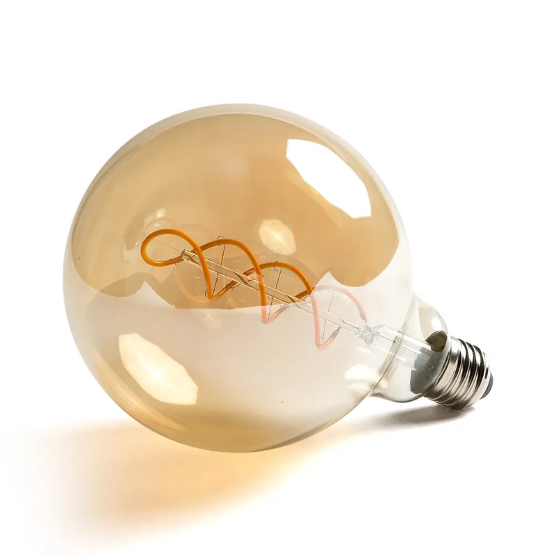 Żarówka LED E27 4W 380Lm 2000°K Żarnik 40 000H [WR-G125-4W-R]