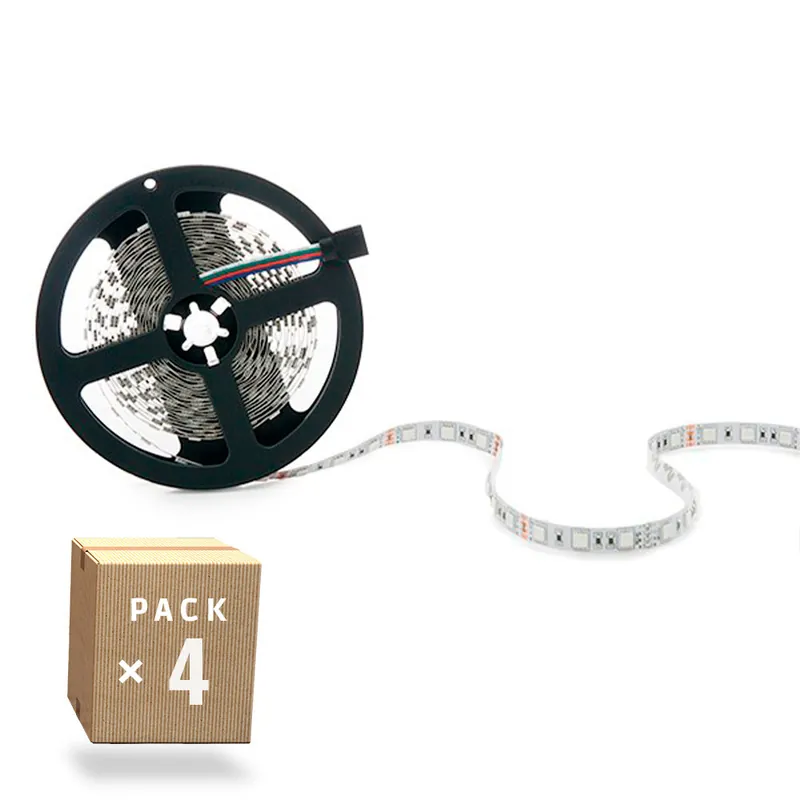 Balení 4 LED pásků 72W 4200Lm 4200ºK 300