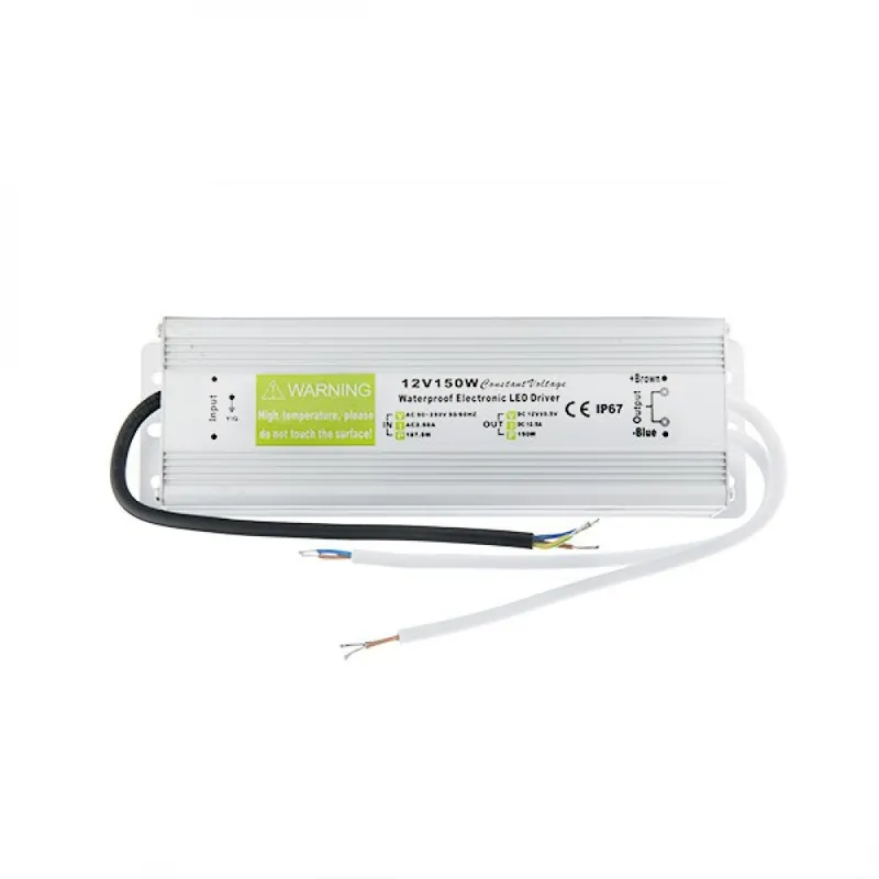 Transformátor LED 150W 230VAC/12VDC IP67