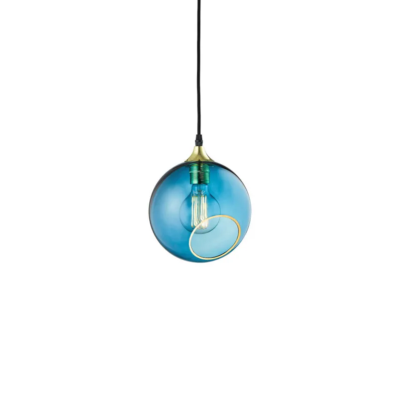 Závěsná Lampa "Ballroom Blue Sky" E27 Bez Žárovky