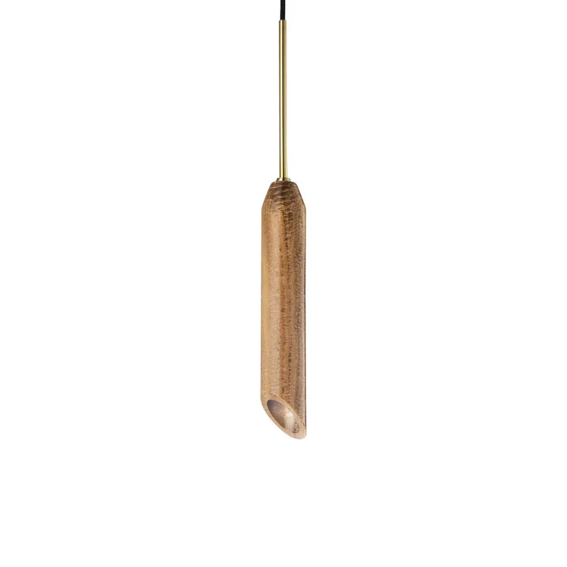 Závěsná Lampa "Marble Art Golden" GU10 Bez Žárovky