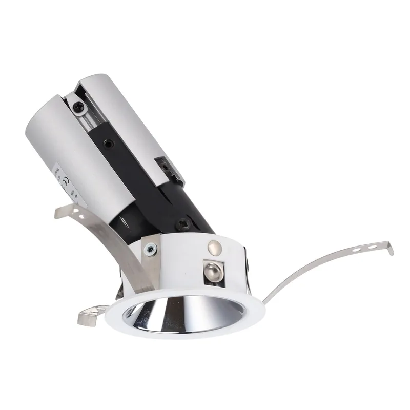 Indbygget COB LED loftspotlight - 5W - Justerbar - Lav UGR - Ø50mm
