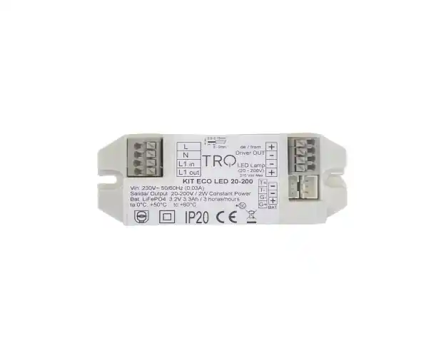 ECO LED 20–200 TRQ nødkit til LED-armaturer med ekstern driver