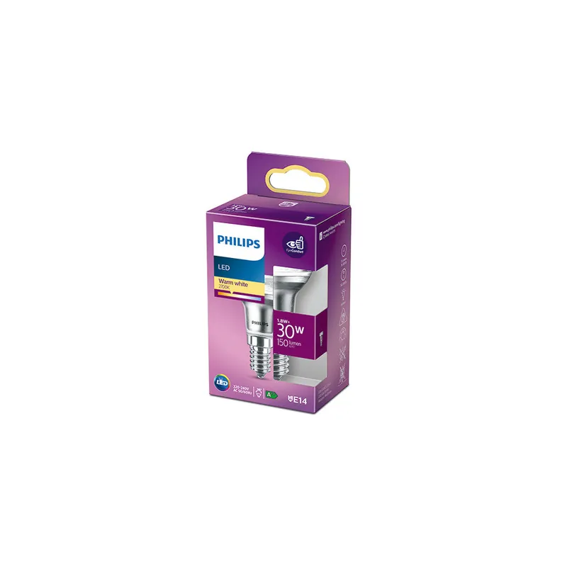 ŽiZazvoniťvka LED Philips E14 R39 1.8W 190Lm 2700K [PH-929001890955]