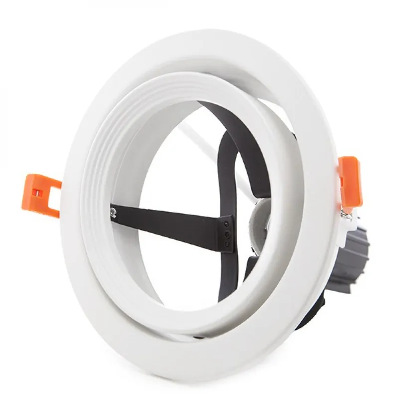Zazvoniť Svetlomet Downlight Par 30 E27 (Bez Lampy) Biely