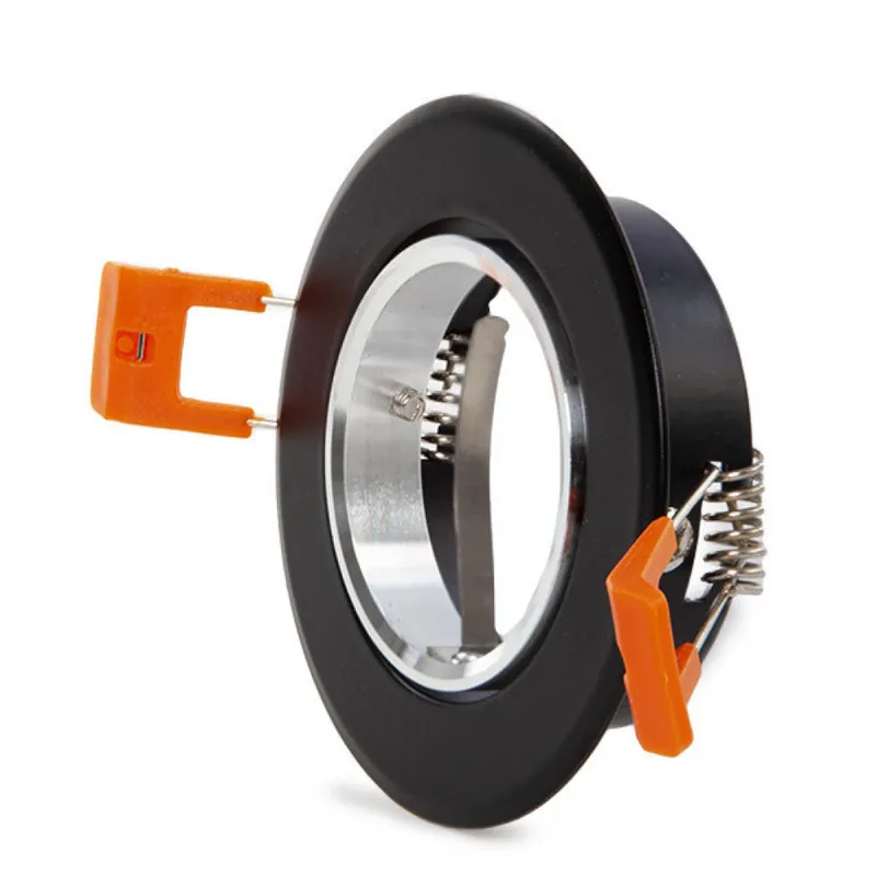 Zazvoniť Svetlomet Downlight Okrúhle GU10 Ø84Mm - Čierna