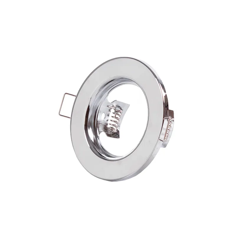 Zazvoniť Svetlomet Downlight Okrúhle "Sara" Oceľ 81mm - Pochrómovaný