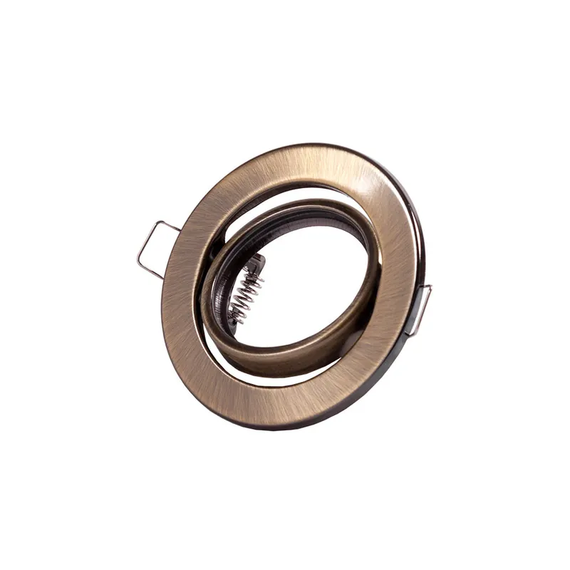 Zazvoniť Svetlomet Downlight Okrúhle Výklopný "Vepa" Oceľ 90mm - Latonado