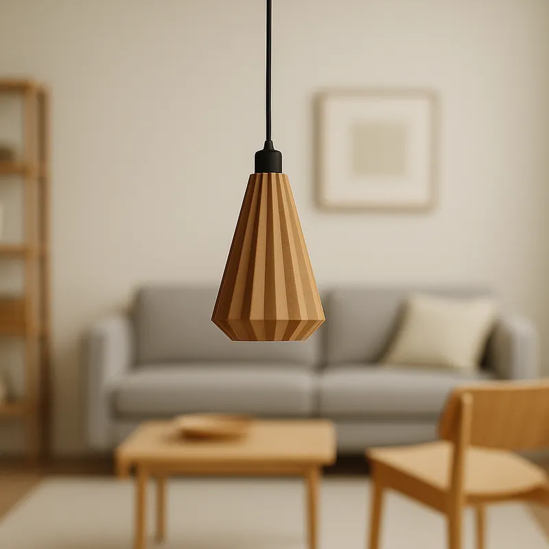 Závesná lampa „Lindor“, béžová/čierna stropná rozeta/čierny kábel