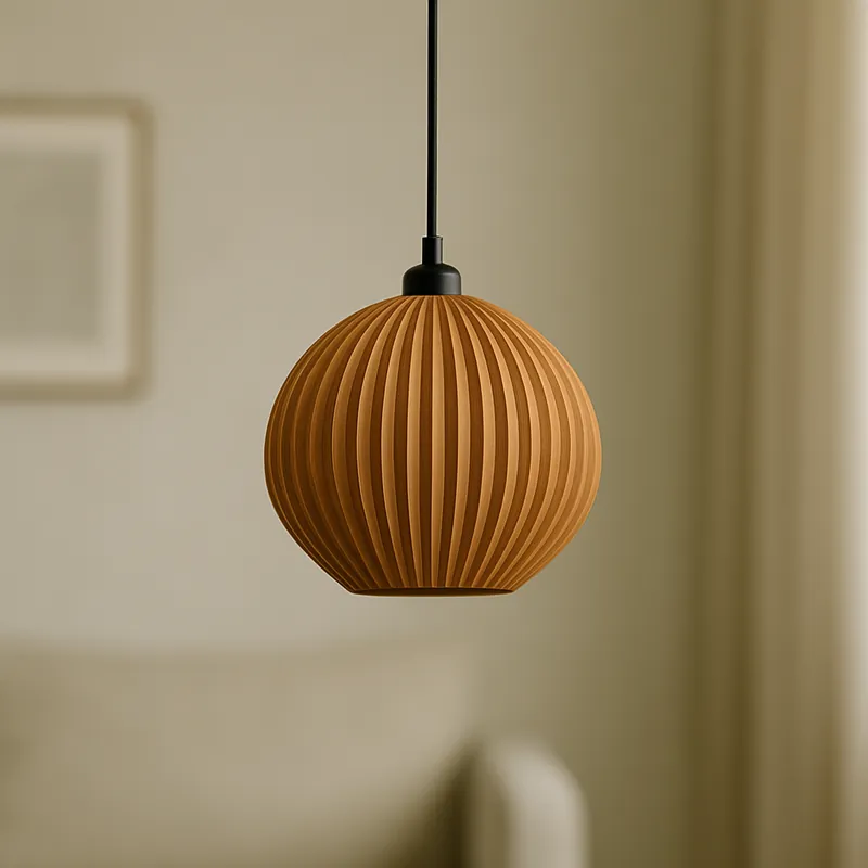 Závesná lampa „Idali“, béžová/čierna stropná rozeta/čierny kábel