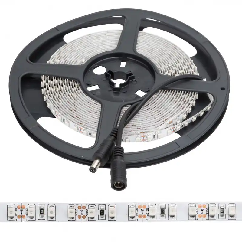 600 LEDin nauha 48W 2400Lm CRI85 6000ºK SMD3528 12VDC x5M 40000H [PL219005W]-valkoinen