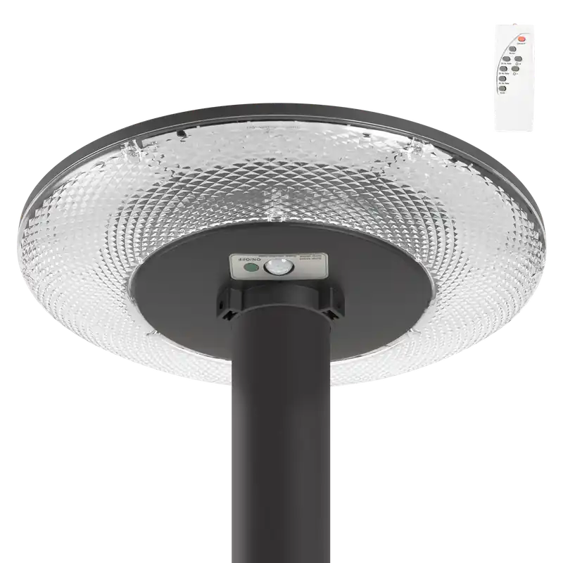 100 W aurinko-LED Street Light -kaukosäätimen anturi kylmä valkoinen