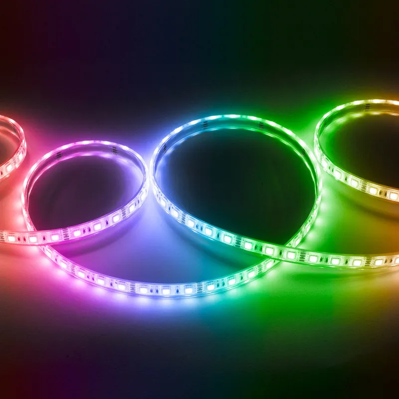 60 LEDin nauha 72W 4000Lm SMD5050 12VDC IP68 RGB upotettava x5M 40000H [CA-5050-12V-IP68-RGB]-RGB