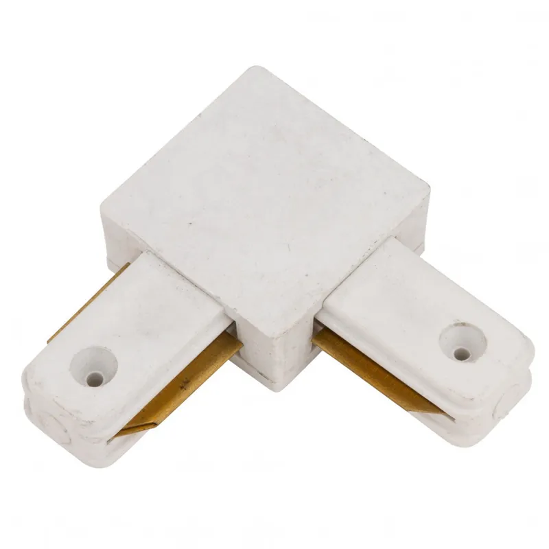 90º-Stik Single-Phase TrackHvid