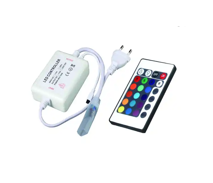 Afstandsbediening en connector voor SKY-SHVN-3535-80L-RGB Strip