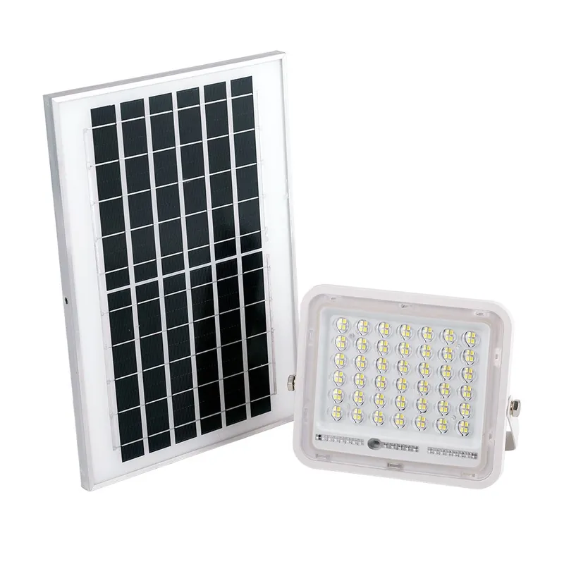 Zonne LED Floodlight 40W 6500K Paneel: 6V/8W Battery: 3.2V/5000MaH Remote Control [HO-ZonneFL-40W-02]