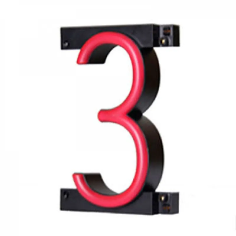 Aantal LED Neon 3 Breedte 90Mm Hoogte 161Mm Achtergrond 38Mm