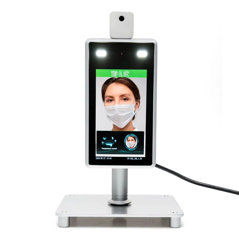 Camera Gezichtsherkenning/TemPeertuurdetectiescherm LCD 178mm WIFI/Red