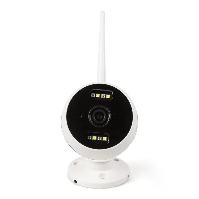 Camera Bewaking 1080p Verenigbaar Tuya - Dag Nacht - Bewegingsdetector -Audio - Adapter 12VDC