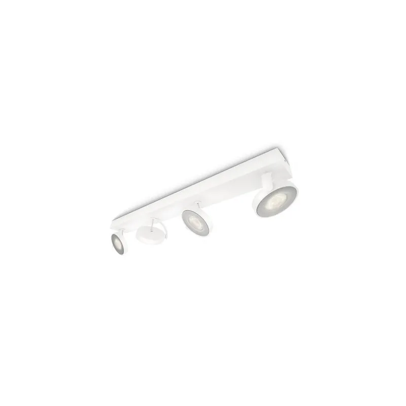Wandleuchte LED Philips ClockWork Weiß4x4.5W Einstellbar 2000Lm [PH-8718696154526]