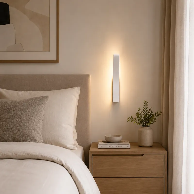 Wandleuchte E14 Weiß(Ohne Lampe) Riley [HO-E14WALLLIGHT-C-W]